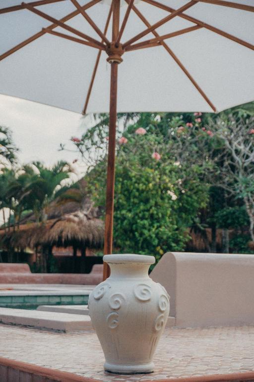Bazén v ubytování Terra Cottages Bali nebo v jeho okolí