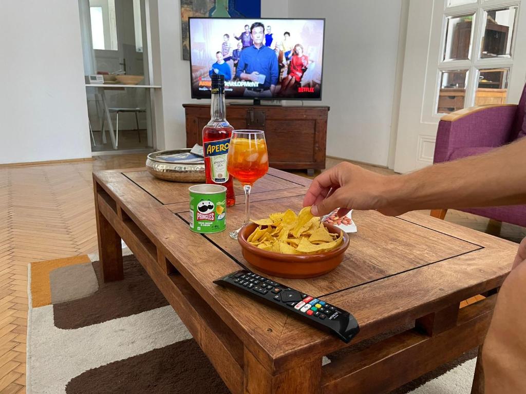 Jedlo v apartmáne alebo blízkom okolí