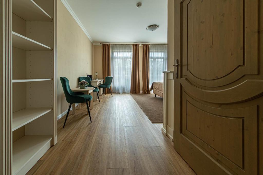 Posezení v ubytování Wellness Hotel Pivovar Monopol