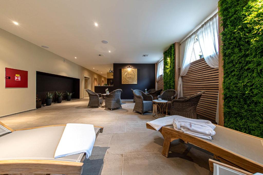 Posezení v ubytování Wellness Hotel Pivovar Monopol