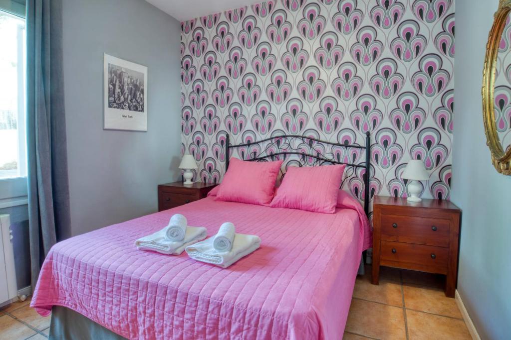 Postel nebo postele na pokoji v ubytování Casa Isabel