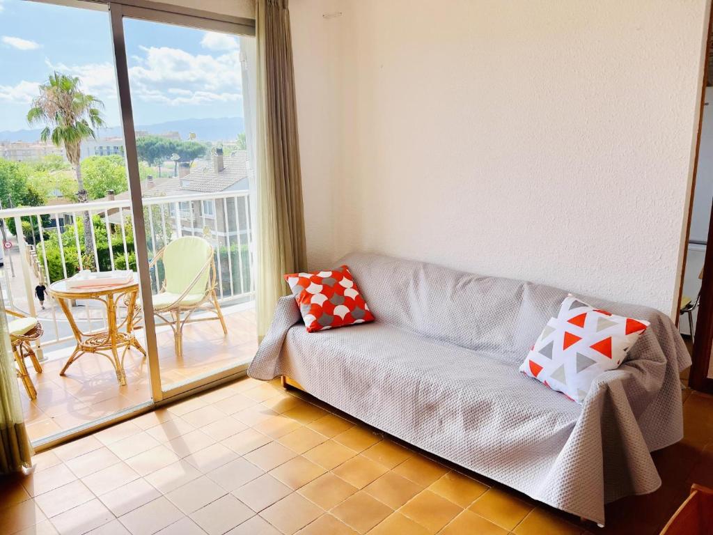 Balkón alebo terasa v ubytovaní APARTBEACH BALANDRO CLIMATIZADO y VISTAS MAR