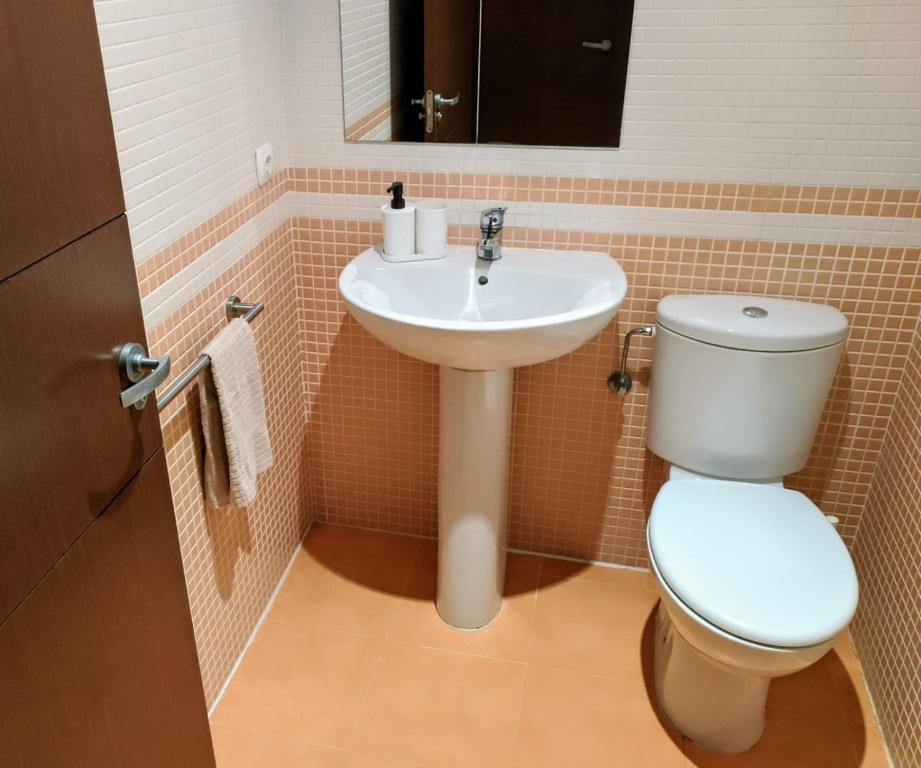 Kúpeľňa v ubytovaní Espacioso apartamento de 2 dormitorios