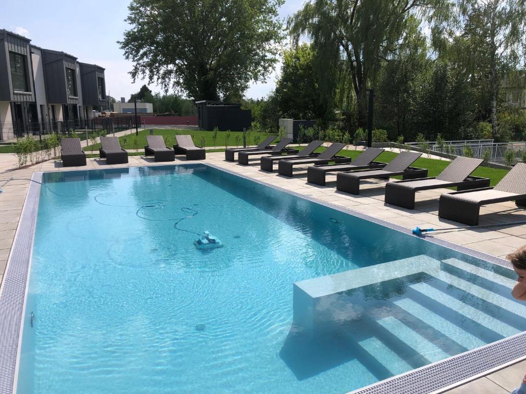 Gallery image of 25h SPA-Residenz BEST SLEEP privat Garden & POOLs in Neusiedl am See