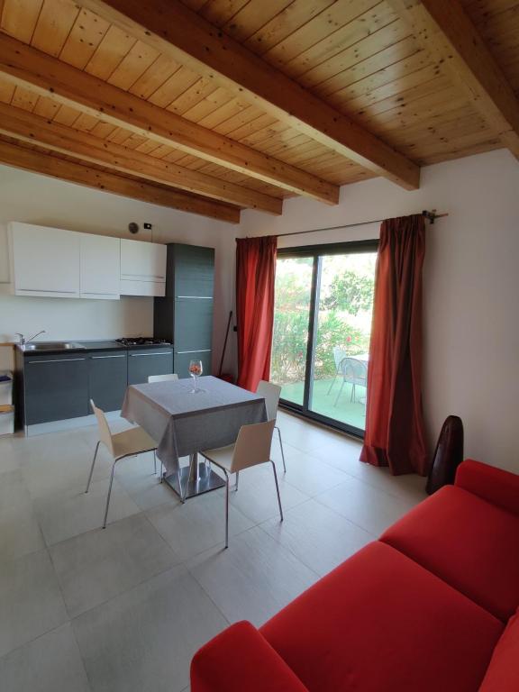 Kuchyň nebo kuchyňský kout v ubytování Natur Hotel Tanca