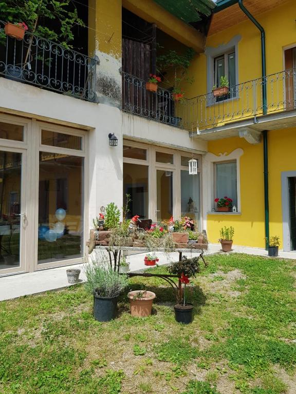 Zahrada ubytování Cascina Anita
