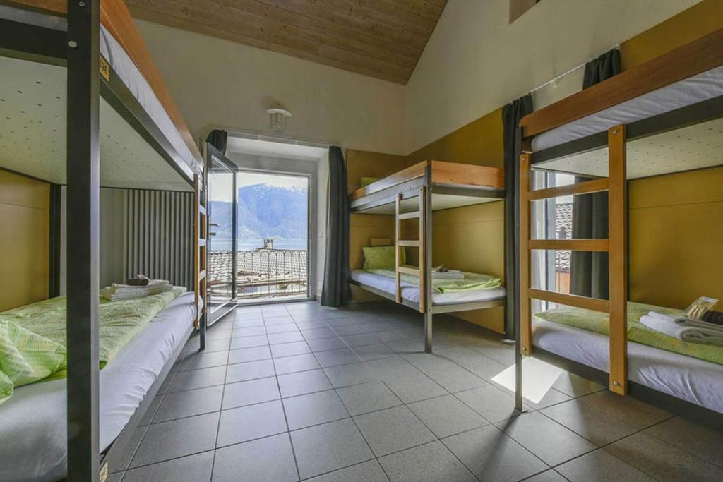 Postel nebo postele na pokoji v ubytování Casa Moscia
