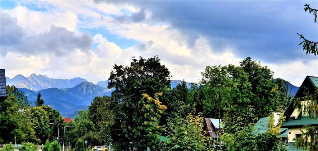 Výhľad na hory alebo výhľad na hory priamo z apartmánu