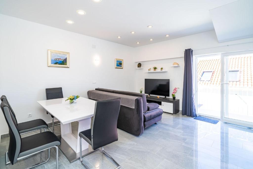 Posezení v ubytování Andelic Sunset Apartments