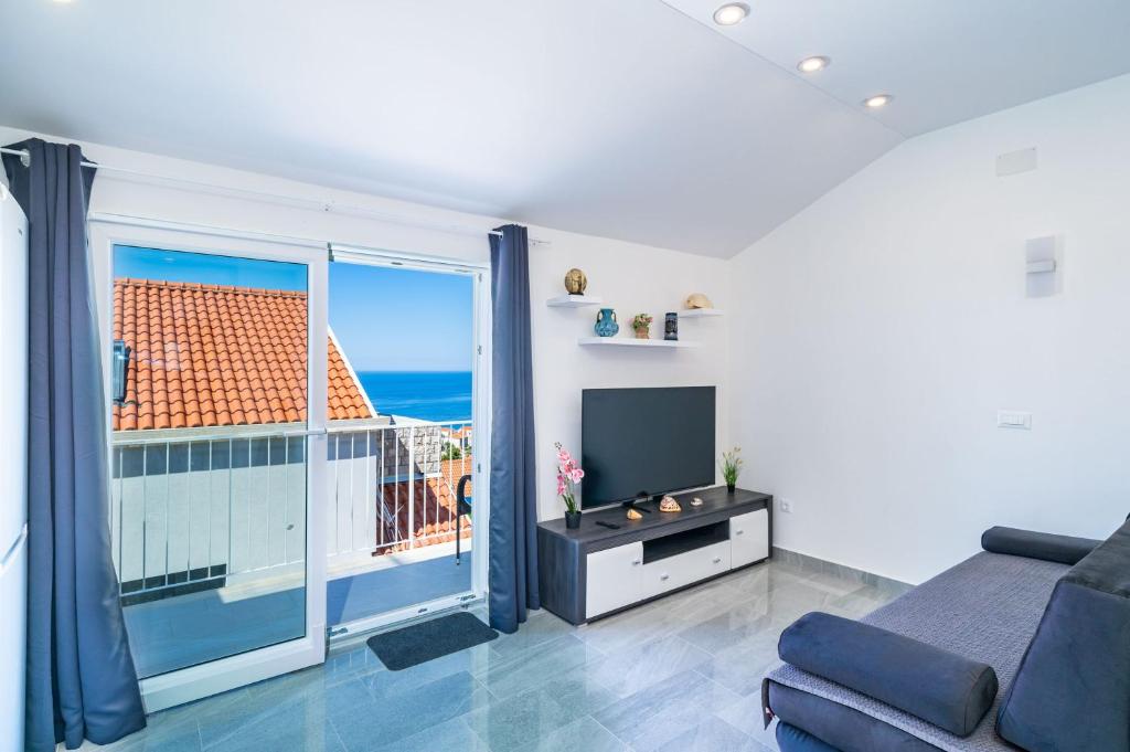 Posezení v ubytování Andelic Sunset Apartments