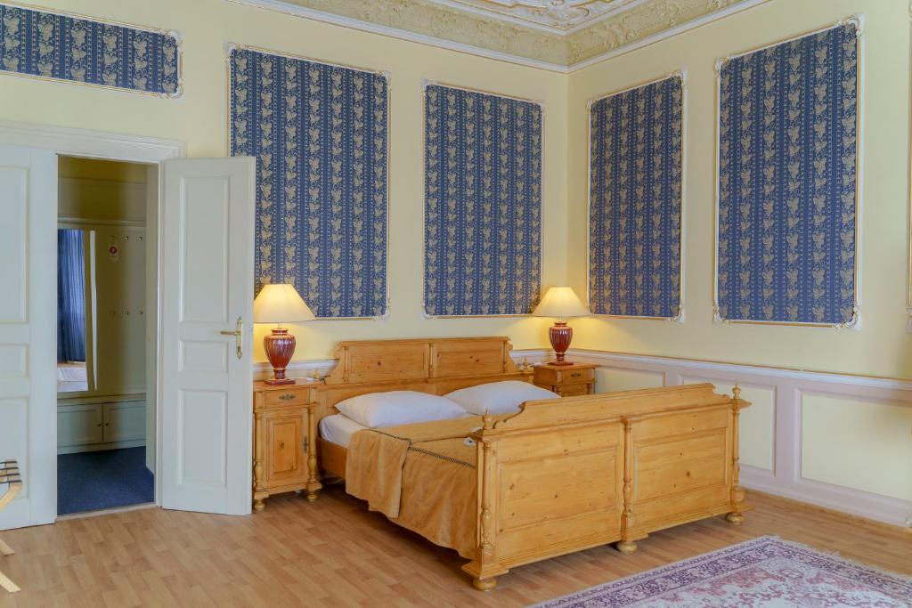 Postel nebo postele na pokoji v ubytování Hotel Heluan