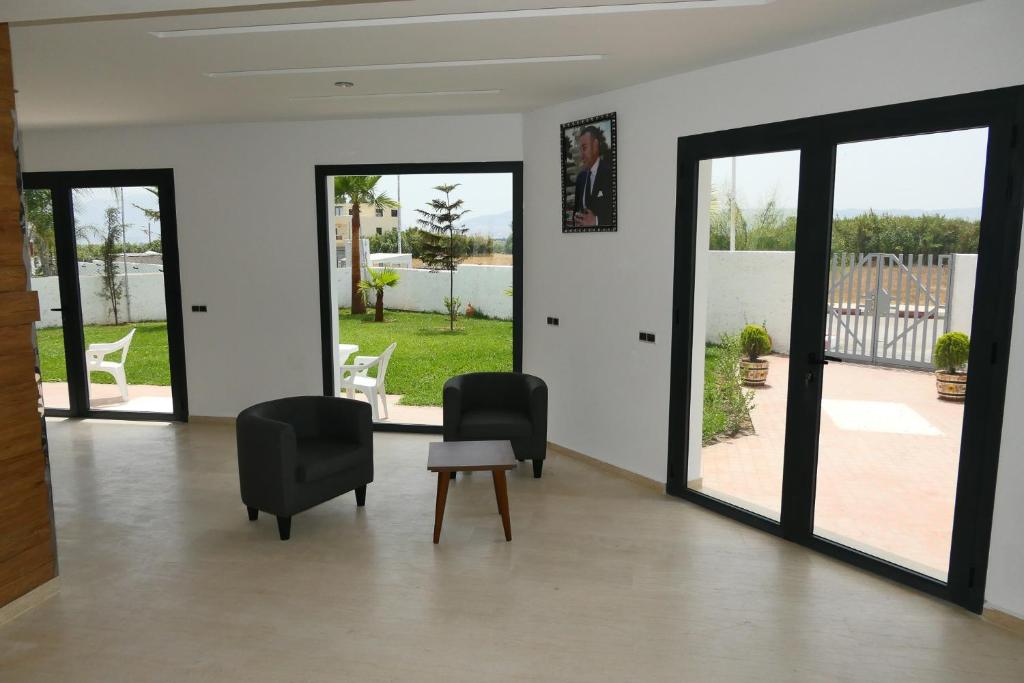 Posezení v ubytování Hôtel Corail de Cabo