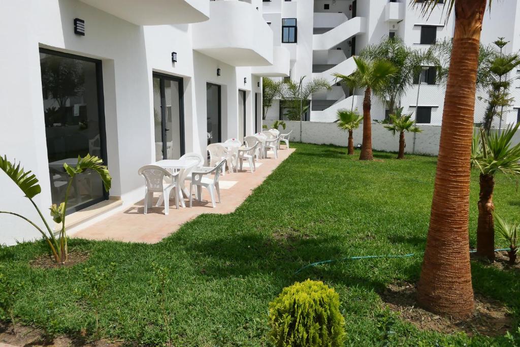Zahrada ubytování Hôtel Corail de Cabo