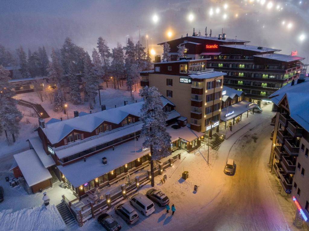 Hotel Arctic Zone зимой