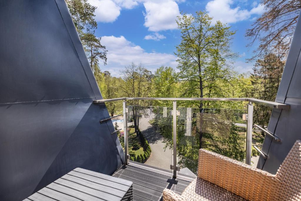 Balkón nebo terasa v ubytování Hotel Warszawa Spa & Resort