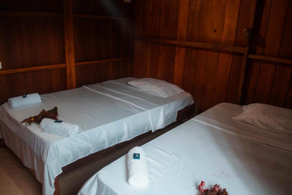 Letto o letti in una camera di Posada Hannany