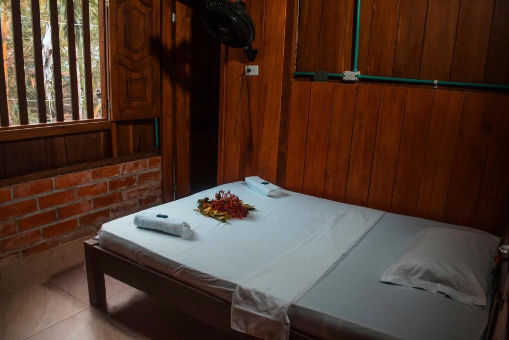 Letto o letti in una camera di Posada Hannany