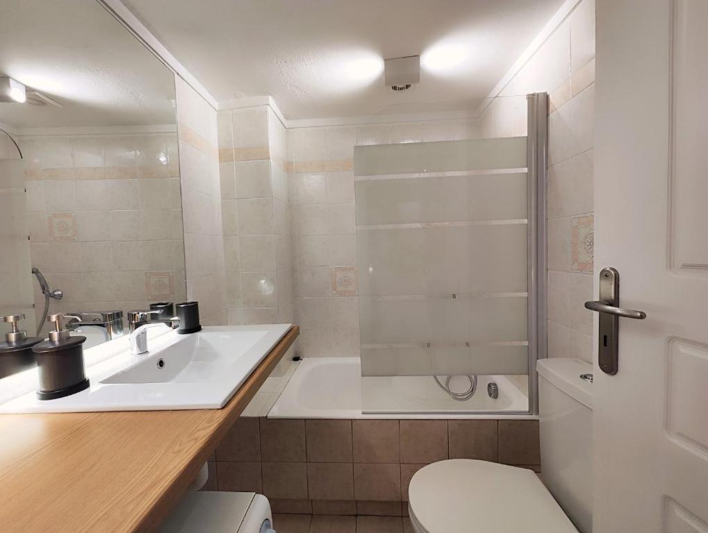 Kúpeľňa v ubytovaní Veno Donwtown