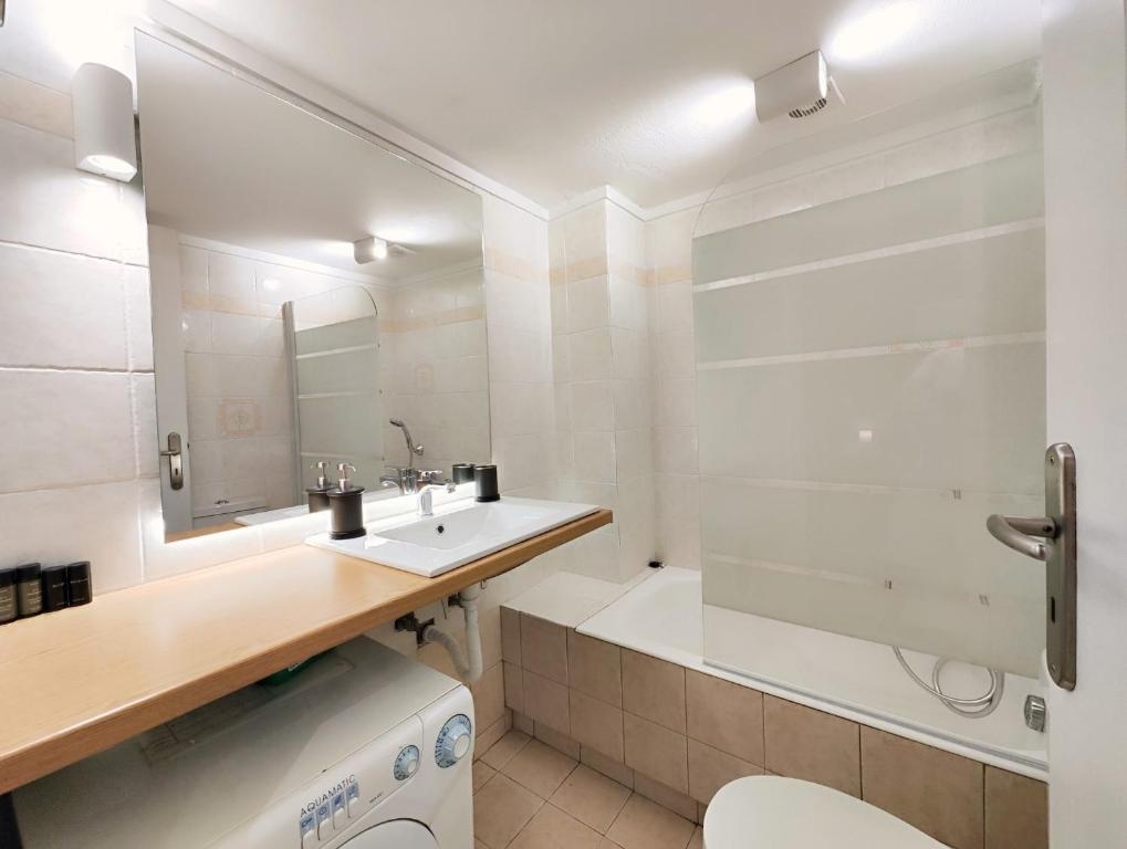 Kúpeľňa v ubytovaní Veno Donwtown