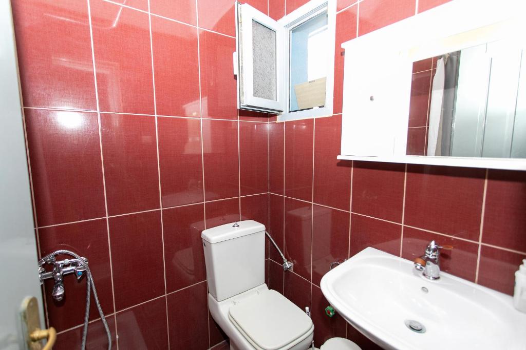Koupelna v ubytování Villa Ilios
