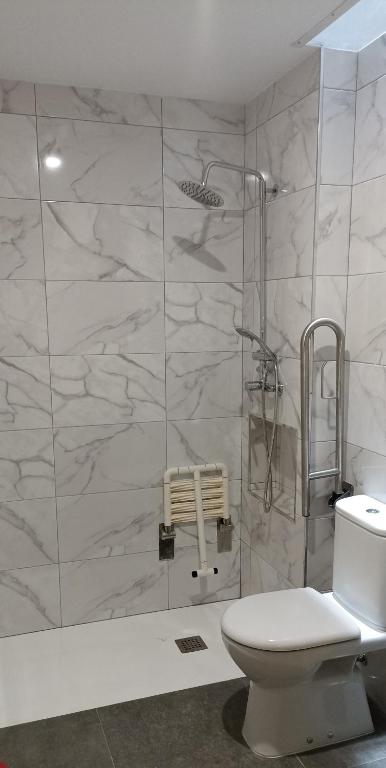 Koupelna v ubytování AP HOTEL NAVAS