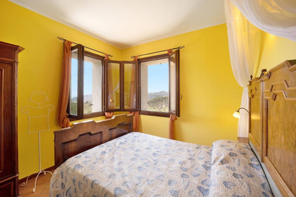 Posteľ alebo postele v izbe v ubytovaní Casale Filiberto Terrazza