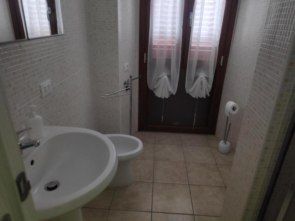 Kúpeľňa v ubytovaní B&B La Vecchia Osteria