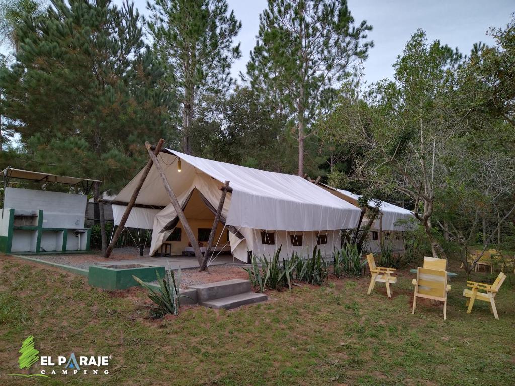 Zahrada ubytování El Paraje Camping