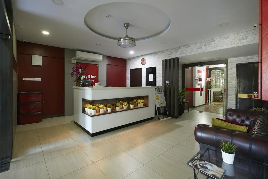 Posezení v ubytování Beryll Inn Cyberjaya Hotel