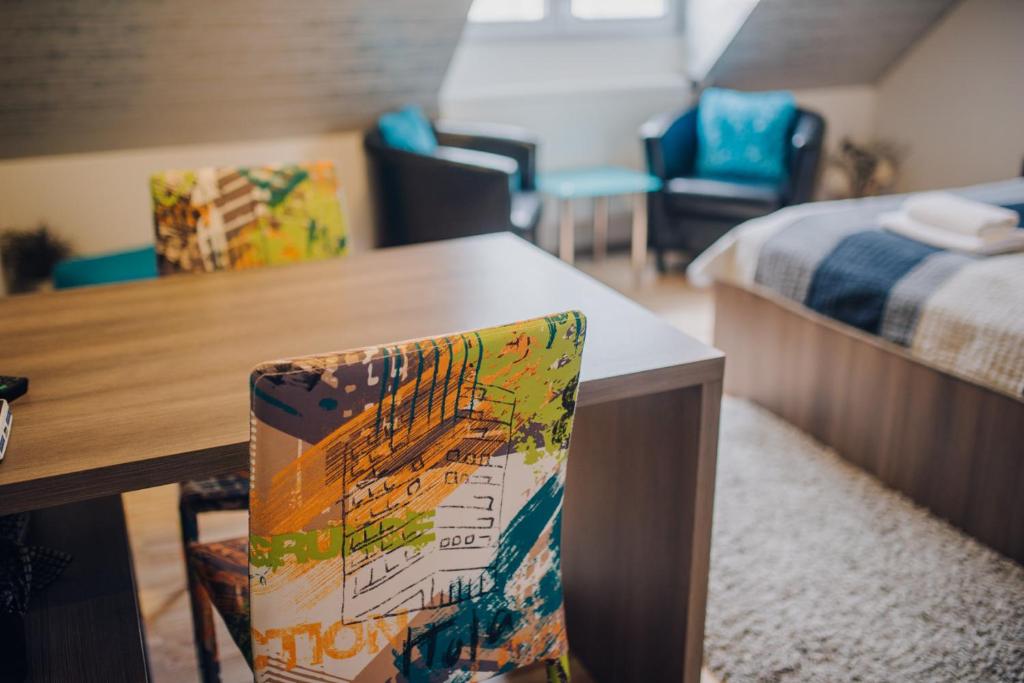 Postel nebo postele na pokoji v ubytování Villa JKC