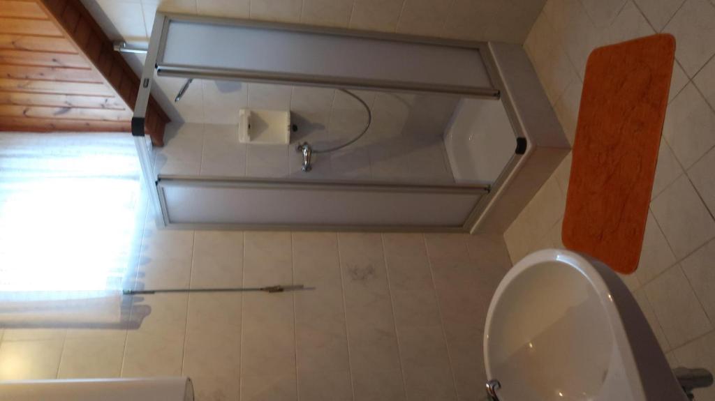 Koupelna v ubytování Ferienwohnung Silvia Wutte
