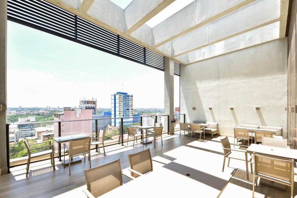 Balkón nebo terasa v ubytování Rio Hotel by Bourbon Ciudad Del Este