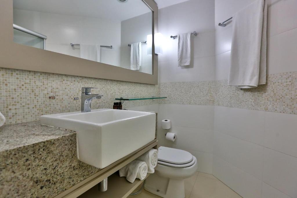 Koupelna v ubytování Radisson Recife