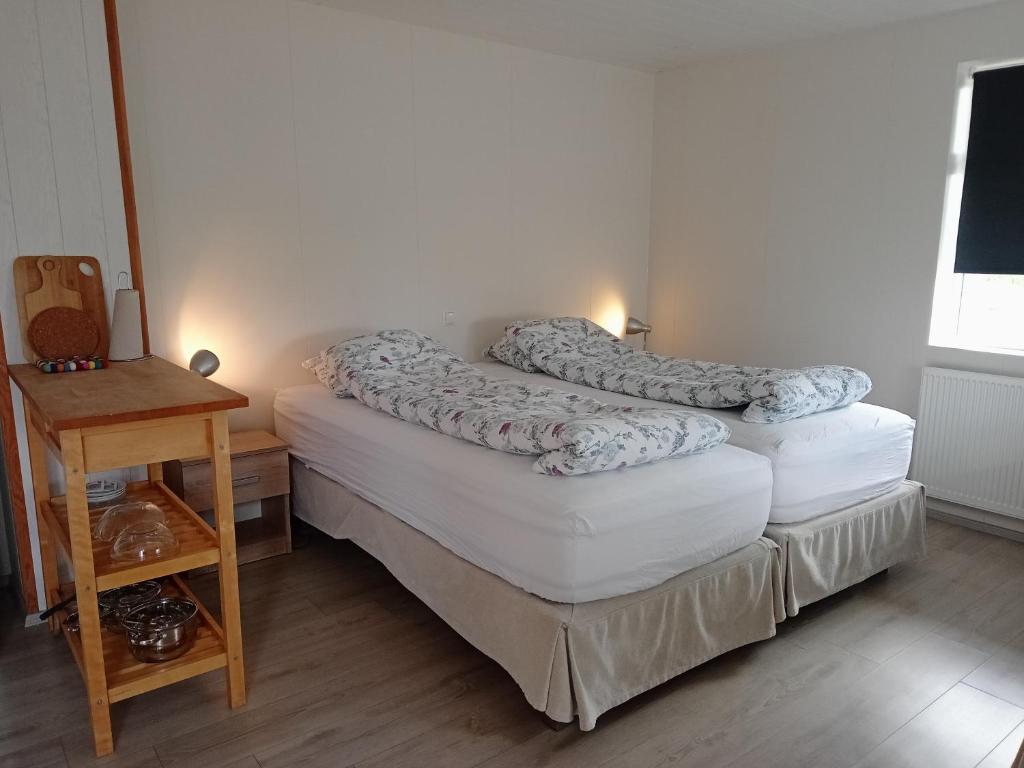 Postel nebo postele na pokoji v ubytování Setberg