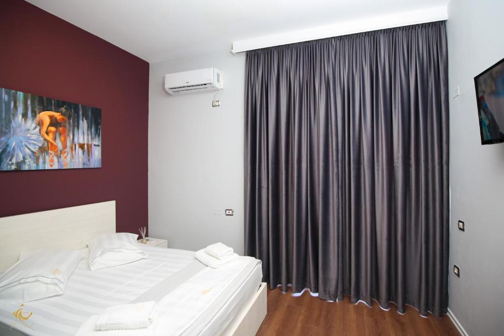 Postel nebo postele na pokoji v ubytování The Hart