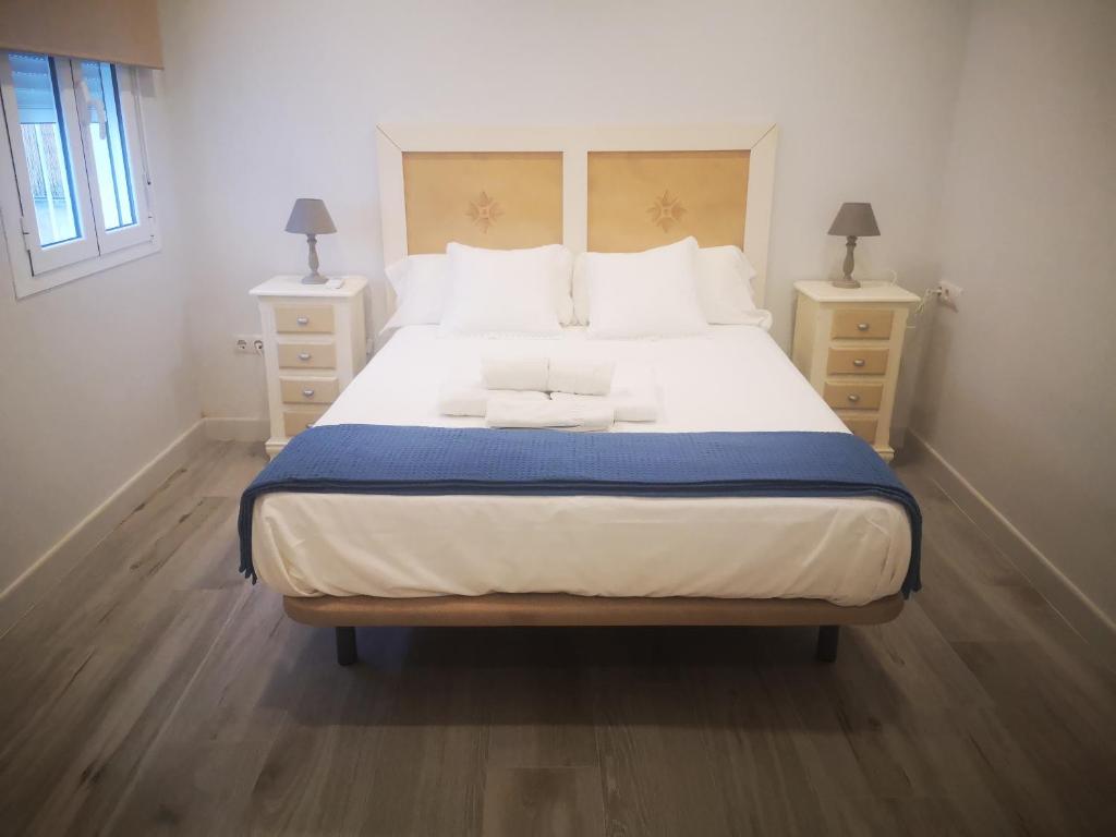 Posteľ alebo postele v izbe v ubytovaní Beautiful Apartment in the heart of seville