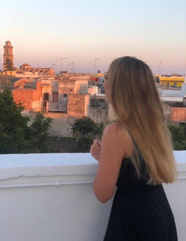 Balkón nebo terasa v ubytování Blu Salento