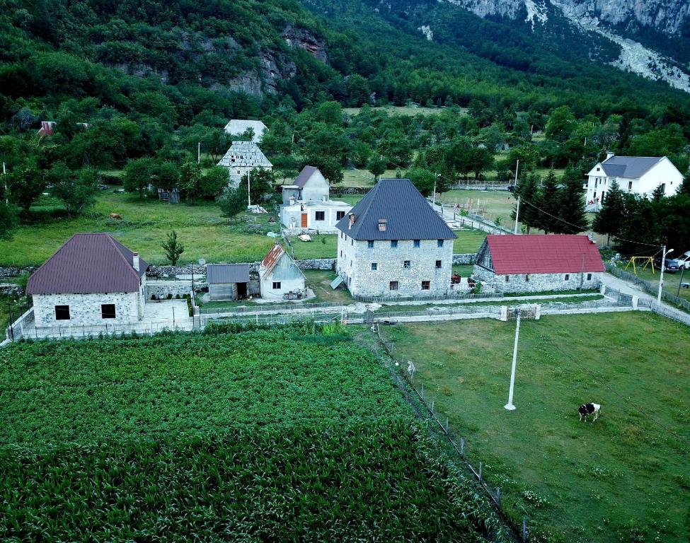 Pokrajina v okolici gostišča