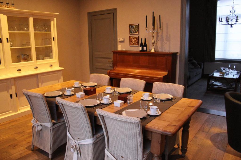 Posezení v ubytování B&B Villa Des Raisins