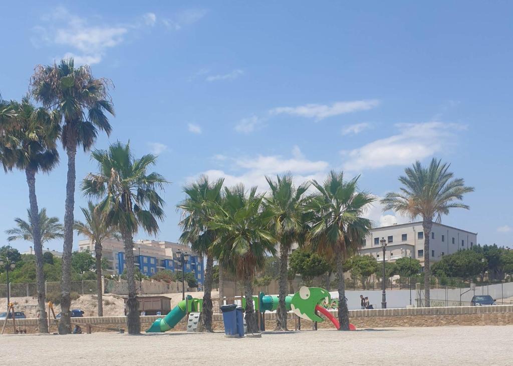 Herní místnost nebo prostor pro děti v ubytování Apartament Pepillo's Beach,Wifi Pool Terrace