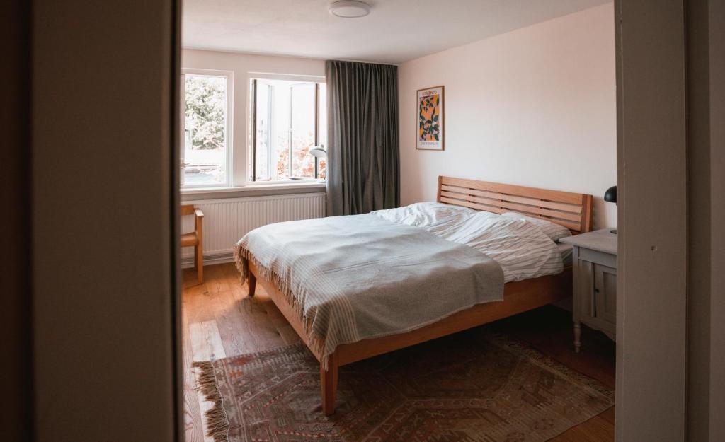 Postelja oz. postelje v sobi nastanitve Altes Töpferhaus