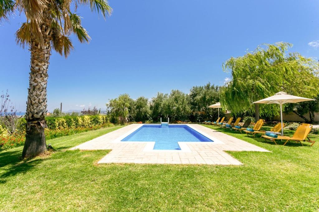 Zahrada ubytování Villa Kastellaki by Villa Plus