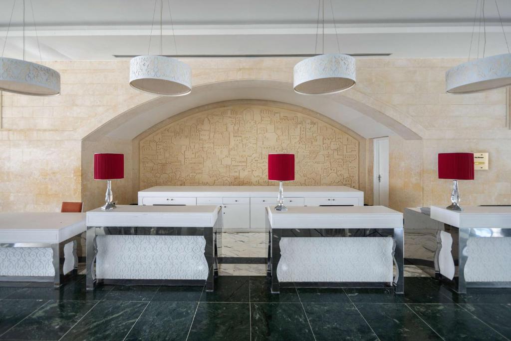 Posezení v ubytování Radisson Blu Resort & Thalasso Hammamet