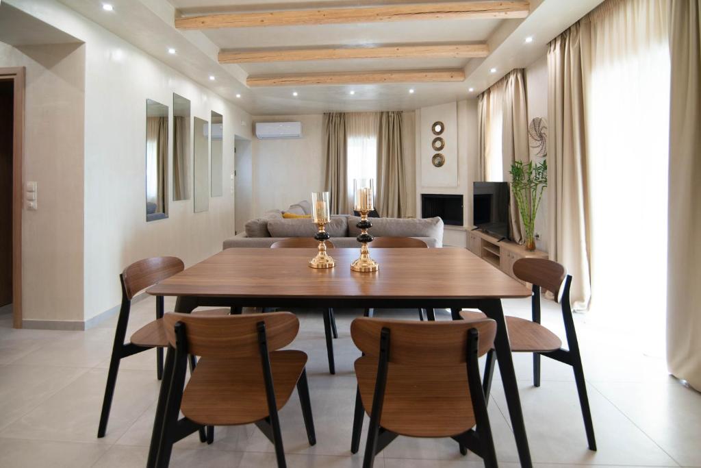 A seating area at Pasithea