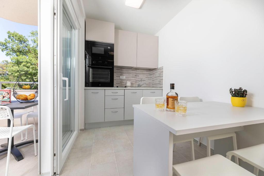 Кухня или мини-кухня в Apartments Sucic 2
