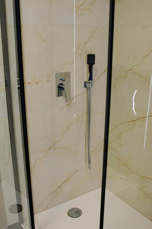 Kúpeľňa v ubytovaní Apartamenty Jordanów - Stacja Paliw MOYA