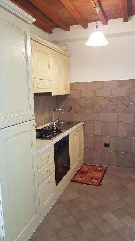 Kuchyňa alebo kuchynka v ubytovaní Beautiful apartment with exclusive garden and terrace