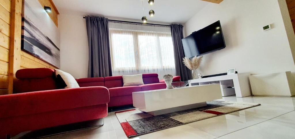 TV a/nebo společenská místnost v ubytování Holiday home Toni & Petar