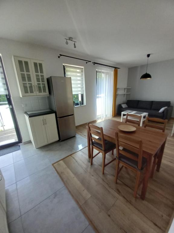Posedenie v ubytovaní Apartament przy Obozie
