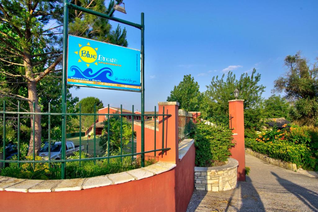 Zahrada ubytování Blue Dream Apartments